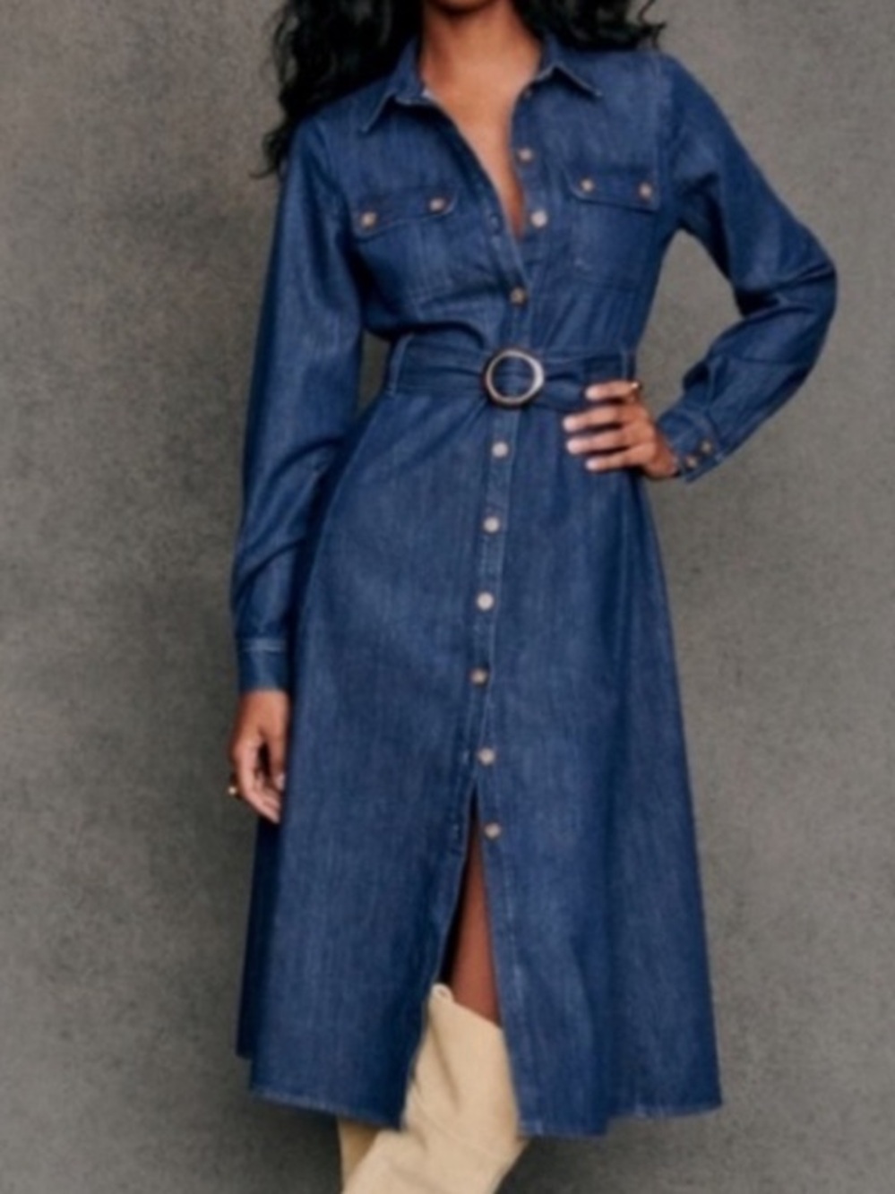 NWT Sezane Tea Dress 10